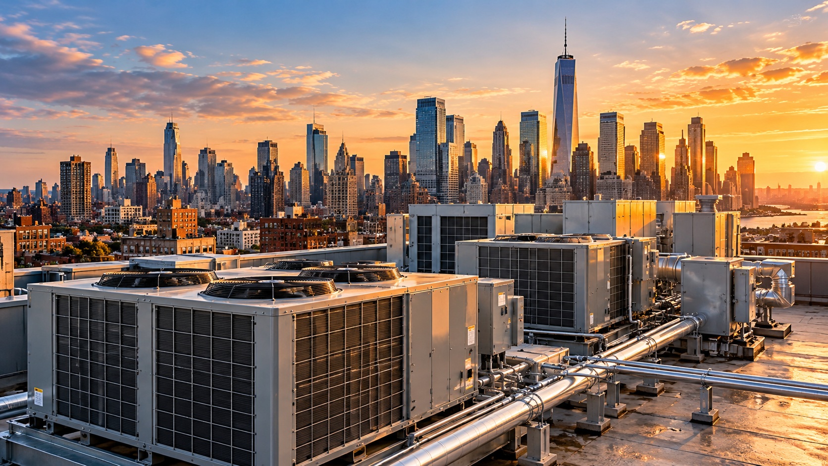 Rooftop HVAC equipment